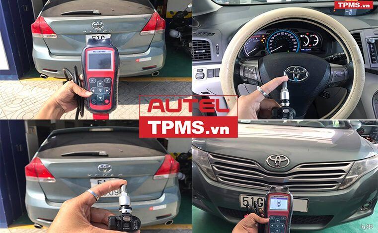 Thay 1 cảm biến áp suất lốp TOYOTA VENZA 2010