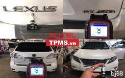 Thay cảm biến áp suất lốp LEXUS RX450H 2007